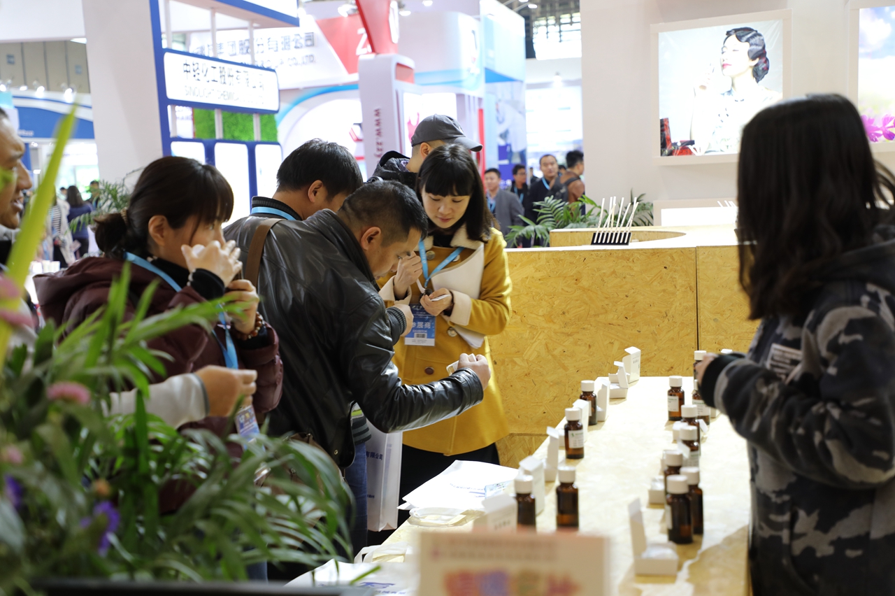展館現場交流。