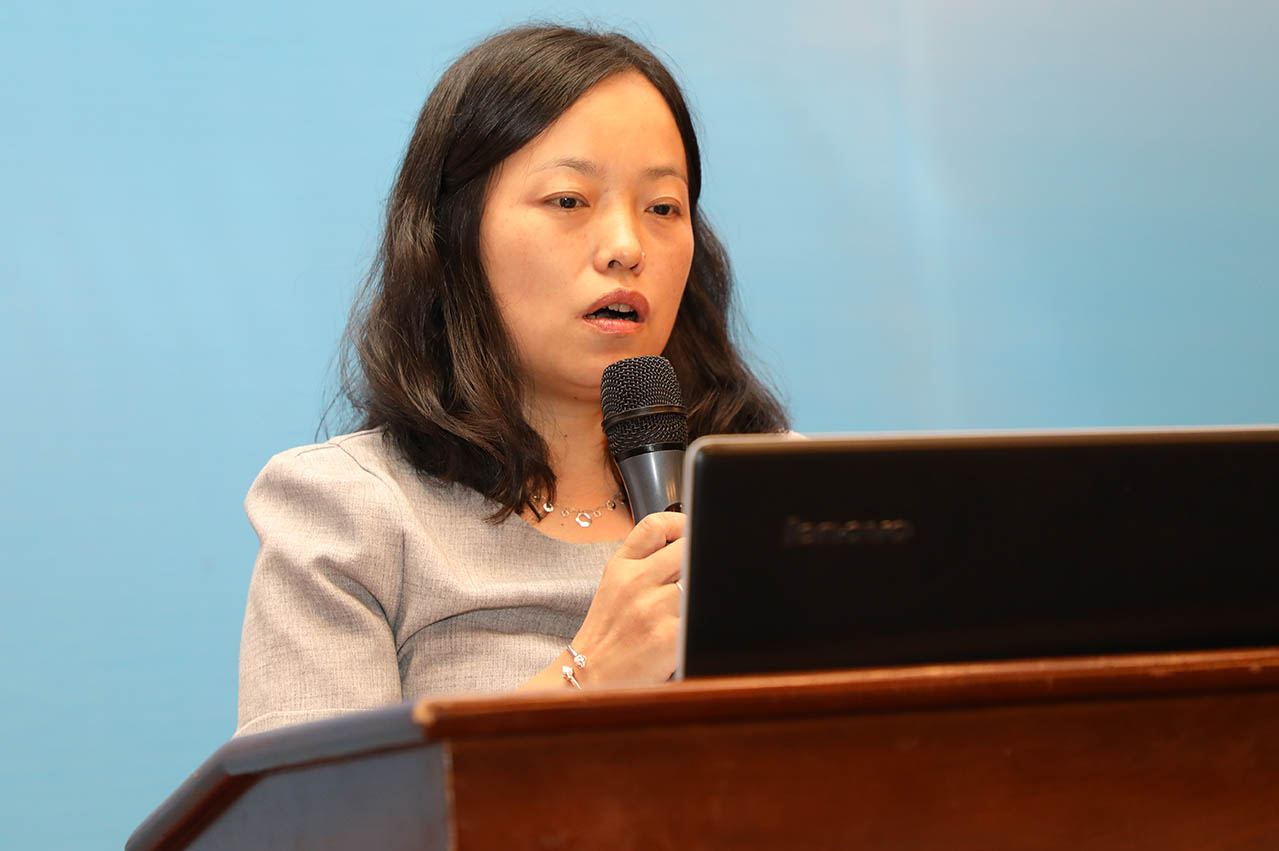 中國標準出版社質量與標準化事務所副所長殷爽做關于《深化標準化工作改革，建立新型標準體系》的培訓